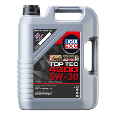 Motorový olej 4T 5W-30 TOP TEC 4300 - 5L