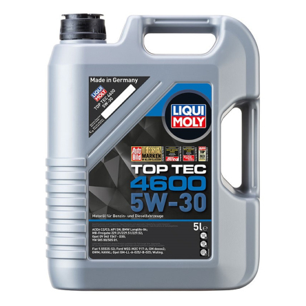 Motorový olej 4T 5W-30 TOP TEC 4600 - 5L