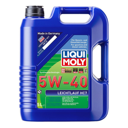 Motorový olej 4T 5W-40 LEICHTLAUF HC7 - 5L