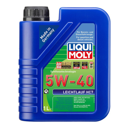 Motorový olej 4T 5W-40 LEICHTLAUF HC7 - 1L