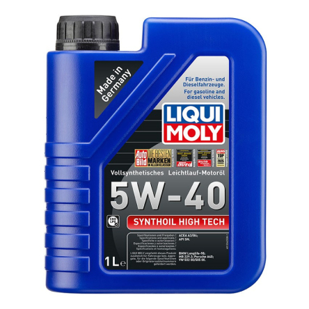 Motorový olej SYNTHOIL 4T 5W-40 HIGH TECH - 1L