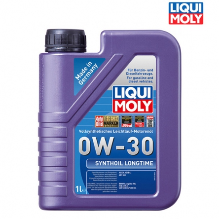 Motorový olej SYNTHOIL 4T 0W-30 LONGTIME - 1L