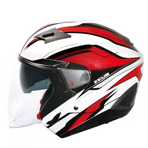 Helma ZEUS ZS-611 WHITE/RED