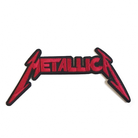 Nášivka Metallica červená malá