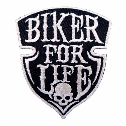 Nášivka Biker for Life malá