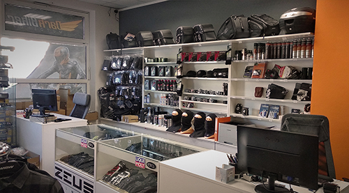 Dark Biker motoshop Hodonín – prodejna 2